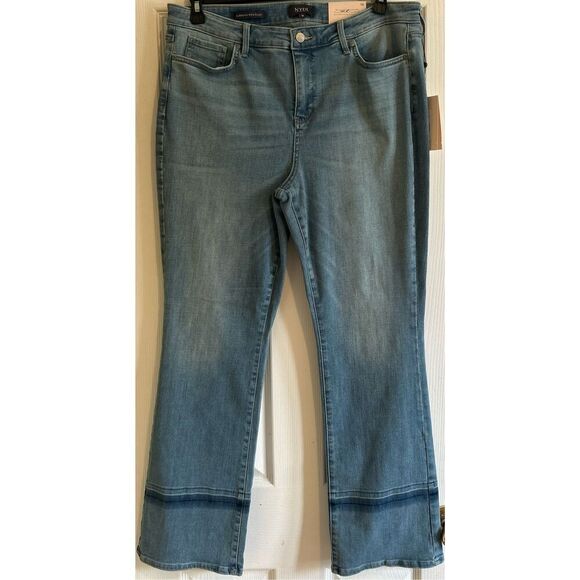 NYDJ Barbara Bootcut Lift & Tuck Jeans Size 16 - Picture 1 of 8